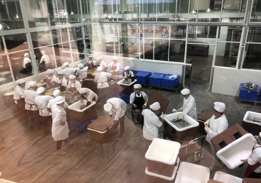 广州番禺中央厨房集体配餐中心正式启航啦！